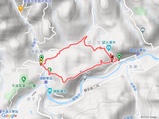 望古車站嶺腳山圈走