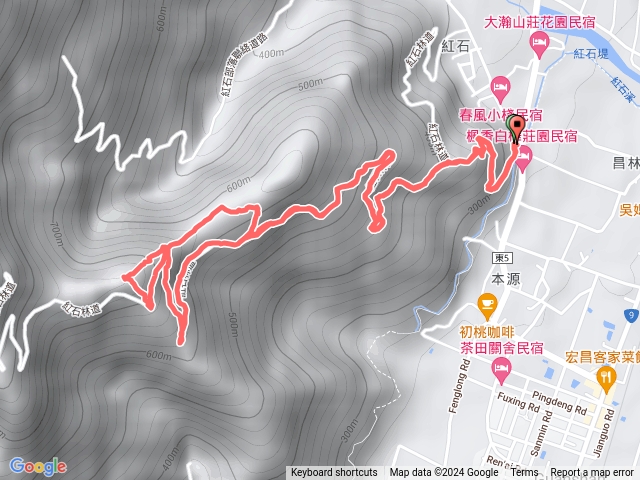 關山紅石步道探勘