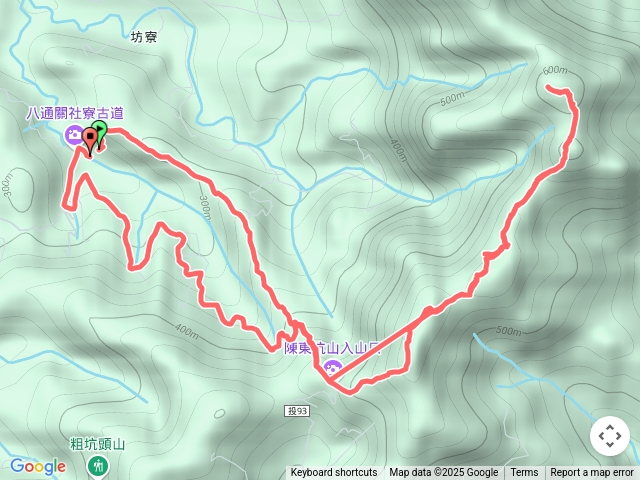 八通關古道社寮段-陳東坑山P型