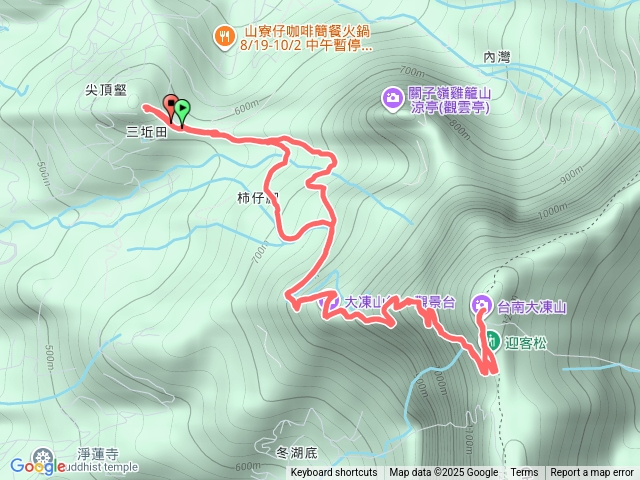台南白河大棟山