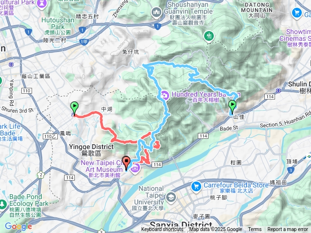 牛埔山連走牛灶坑山-龜公山-忠義山-鶯歌蛋出鳳鳴站
