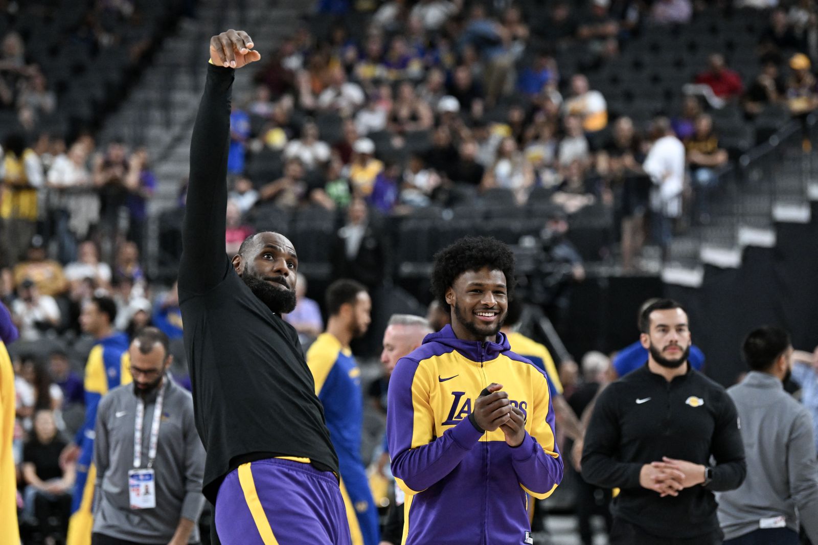 NBA / 秘密武器！湖人隊內練習讓Bronny扮演AE角色 