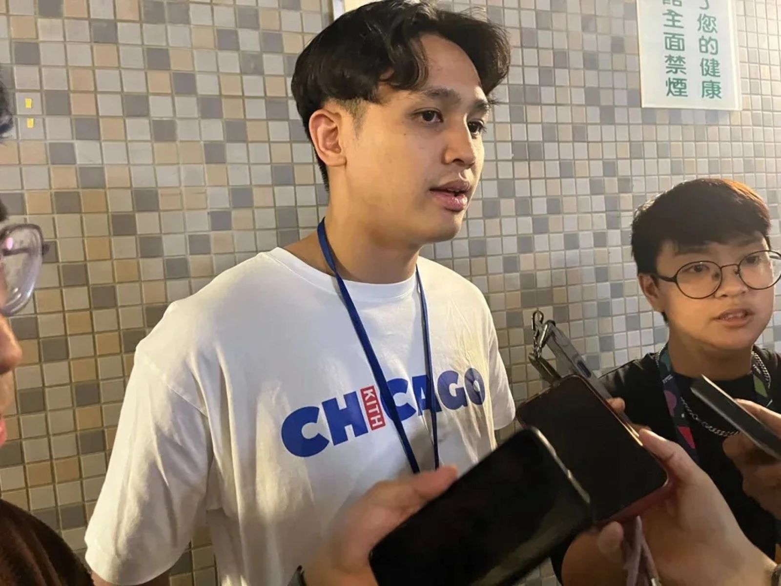 游艾喆現身為學長林彥廷加油 談宋昕澔旅外首要關鍵要敢溝通