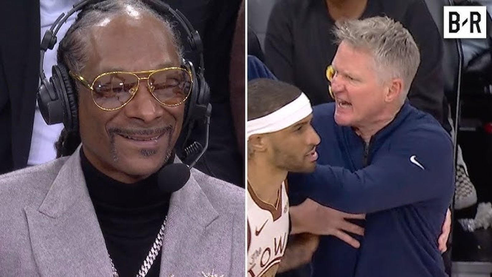 【影片】Kerr爆氣遭驅逐 Snoop Dogg當球評看戲超High