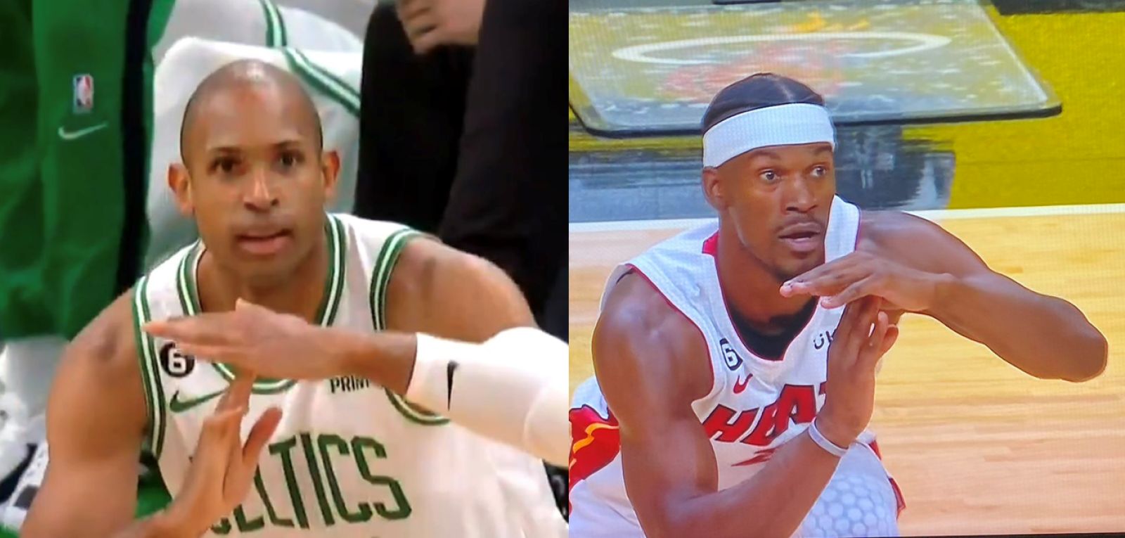 【影片】前年東決「暫停」手勢組合聚首！Horford、Butler新賽季即將成為隊友