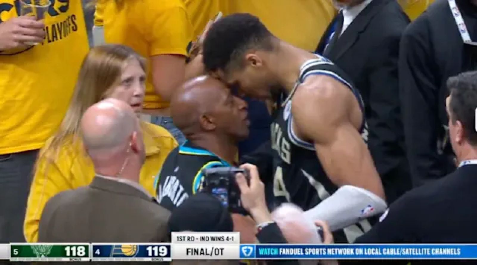NBA / 第5戰賽後與對手起衝突 溜馬球團送上禁令