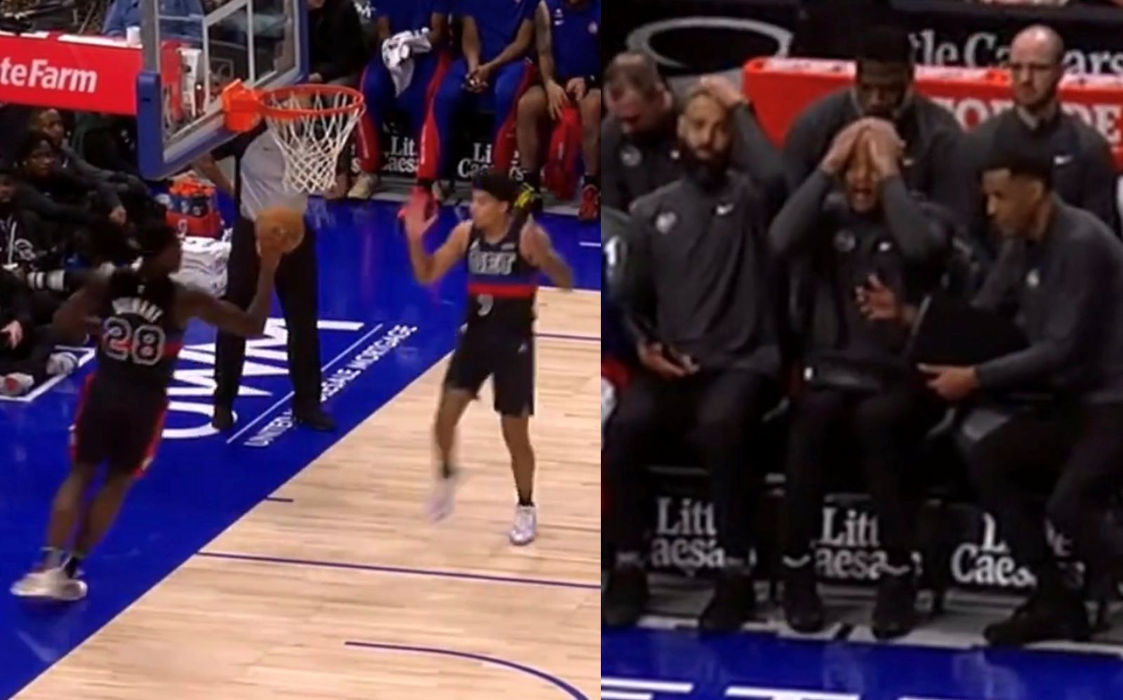 【影片】NBA/ 活塞發生「發球失誤」!教練在場邊抱頭驚呼 | 籃球筆記