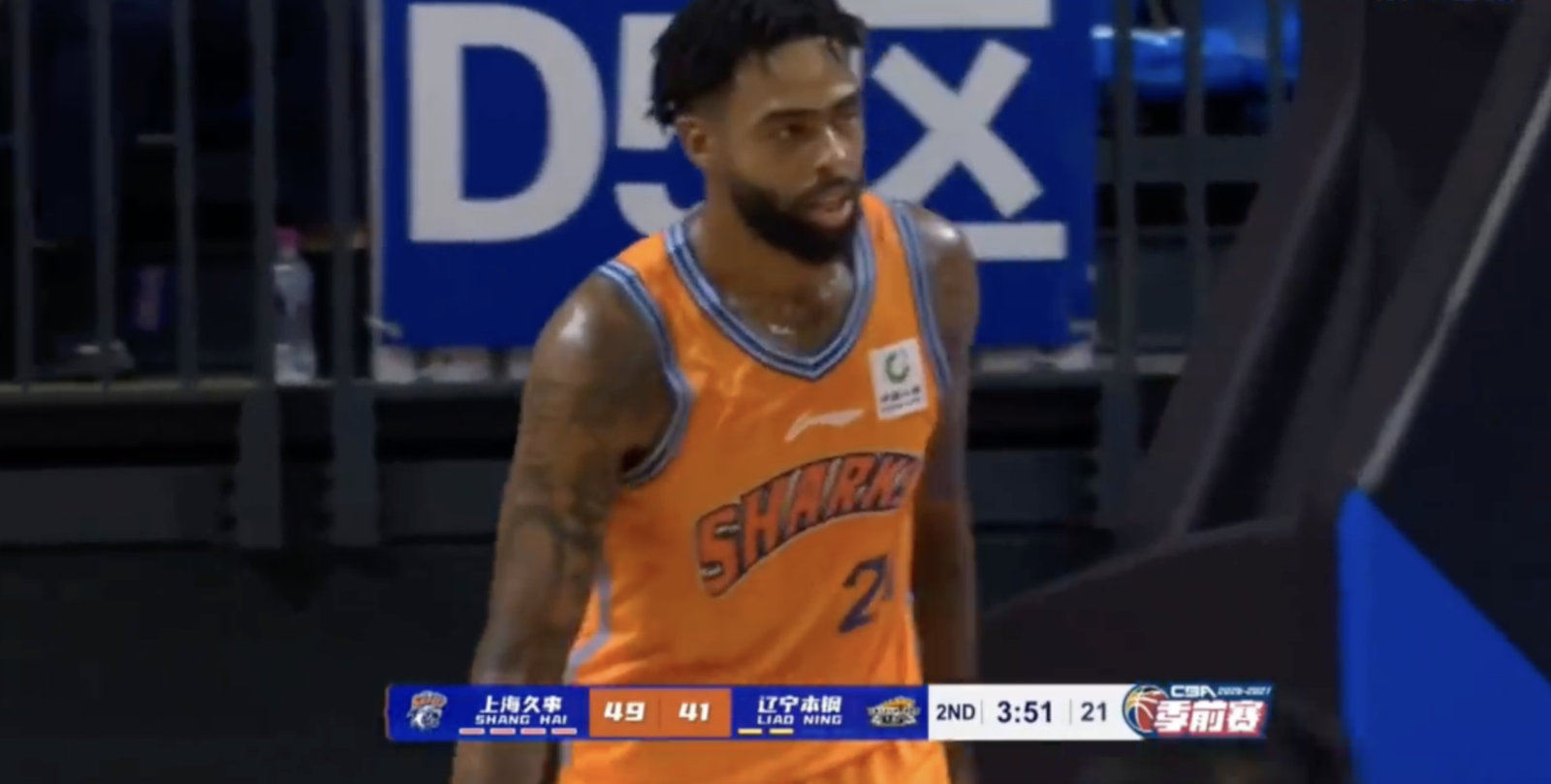 D'Angelo Russell中國首秀拿18+7+9全面數據 前隊友LeBron James也按讚