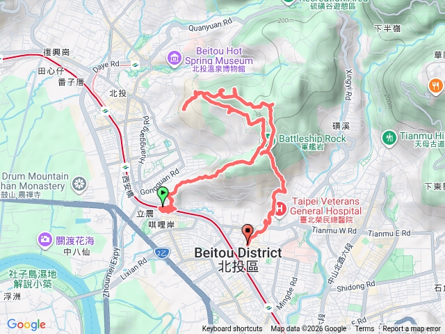 烏尖連峰縱走（其哩岸進榮總出）預覽圖