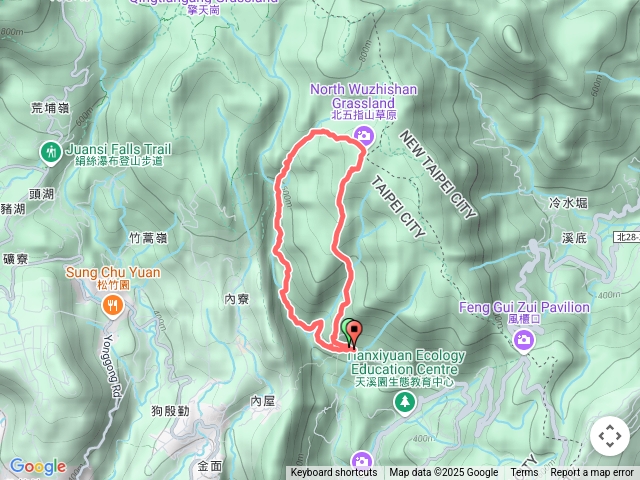 荷蘭古道北五指山