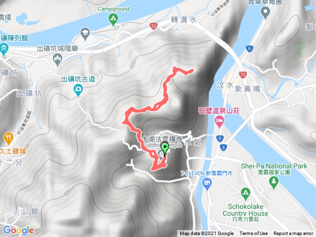 汶水山步道