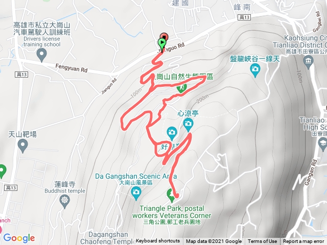 大崗山O型
