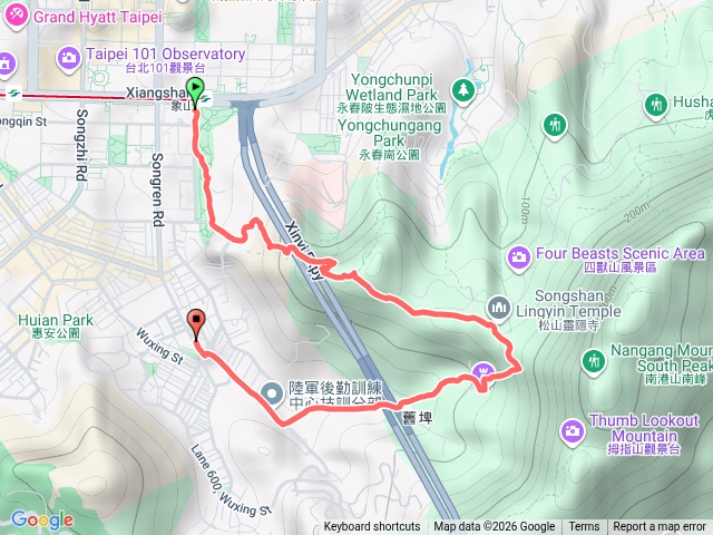 東華上，北台慈惠堂下