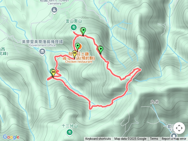 桃園大溪金面山