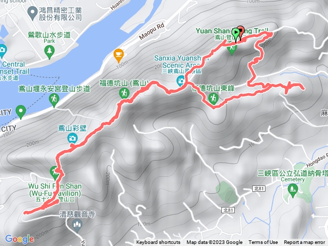 2023-02-01鳶山-五十分山-鳶山東峰-鳶尾山