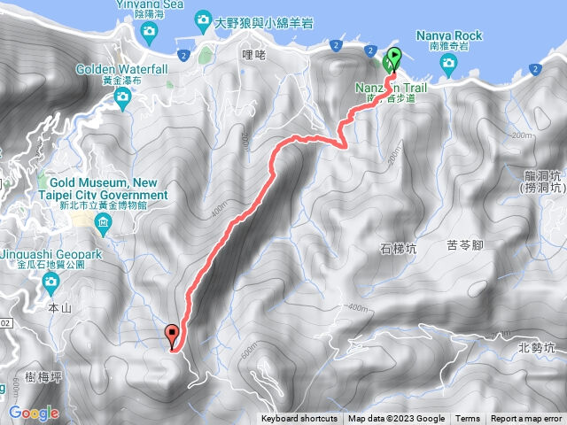 劍龍稜上半屏山出草山戰備道