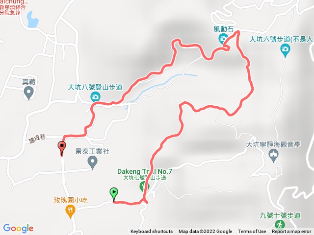 大坑7上8下