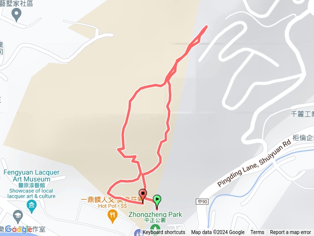 豐原中正公園後山步道預覽圖