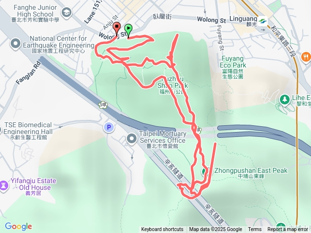 福州山登山口（斜坡）-中埔山東峰、主峰-福州山登山口（樓梯，木棧道）預覽圖