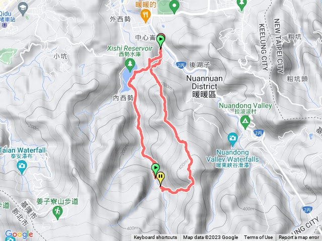 觀音湖山、東勢坑山、東勢大崙、西勢水庫O型縱走