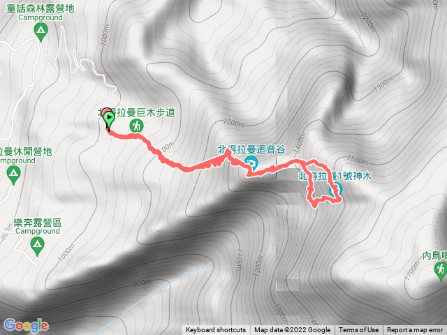 1110310北得拉曼巨木步道