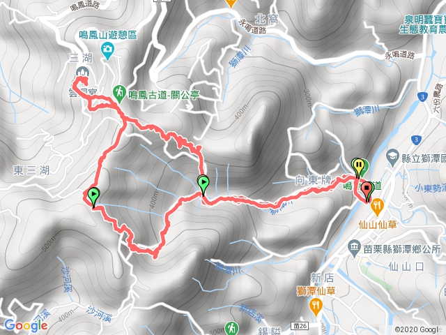 鳴鳳古道，南隘勇，綠色古道，延平古道 小O線