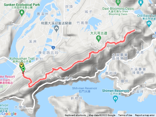 溪頭縱走(溪洲山 《 》頭寮山往返）