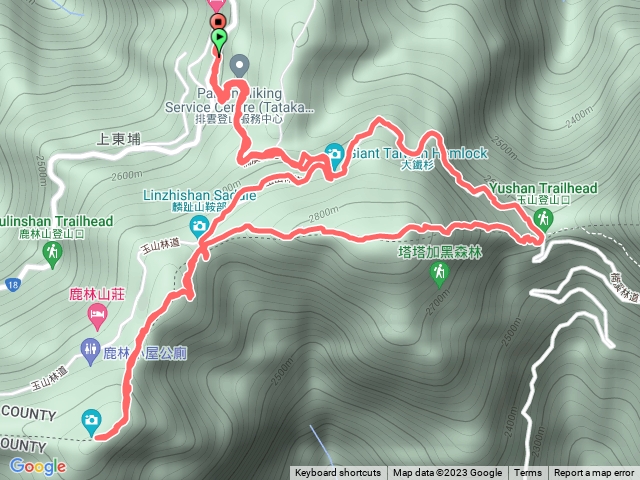 鹿林山 麒趾山連走
