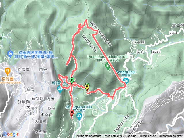 坪頂古圳荷蘭古道高頂山風櫃嘴連走