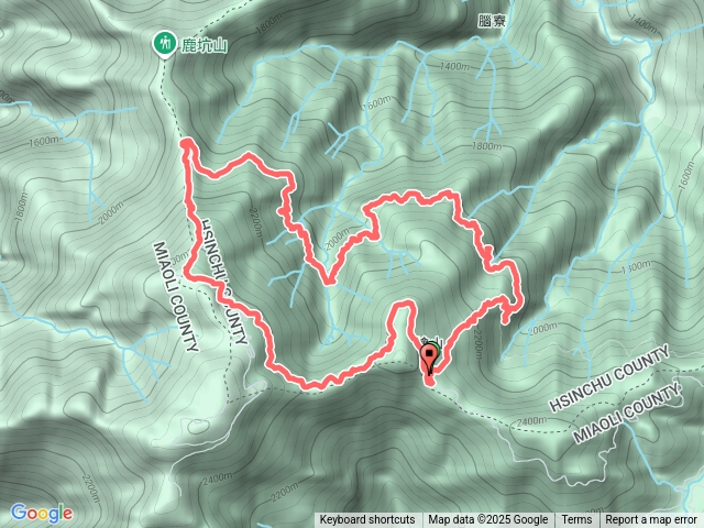 檜山巨木群樂山鐵道樂山林道O型走