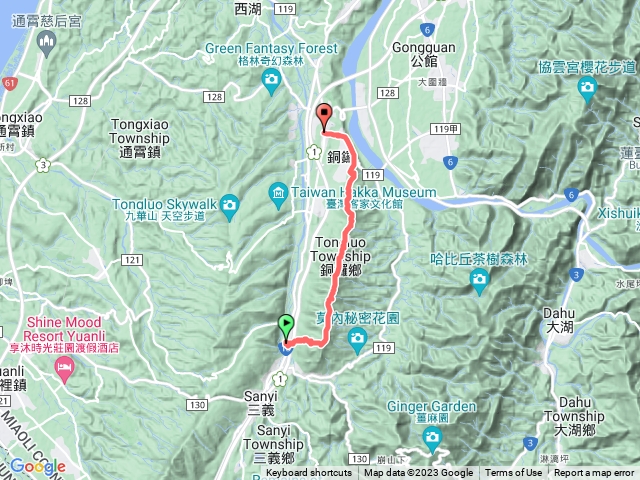 三義>銅鑼SKYLINE