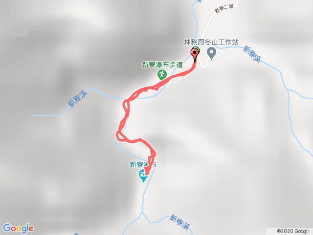 新寮瀑布第一層