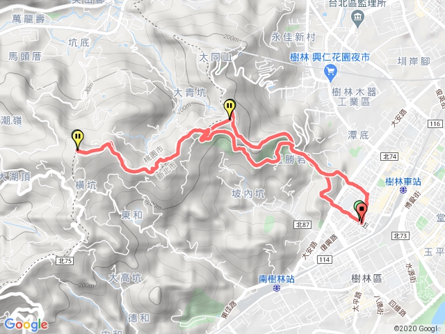 樹林山岳半日遊