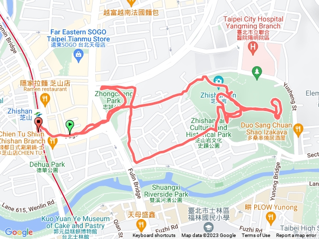 0101芝山岩隨意走走