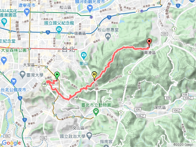 南港山西東大縱走