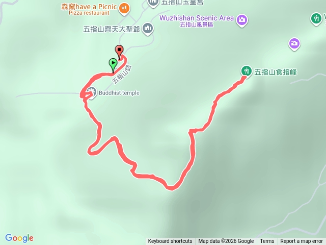 五指山食指來回預覽圖