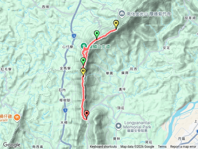 山尾碑龍湖步道預覽圖