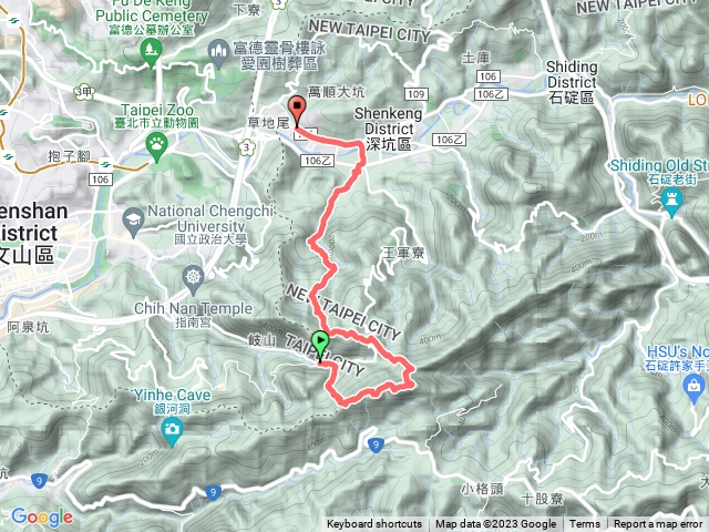 20231224-草㓓橋-二格山-林家草厝-砲子崙-深坑老街