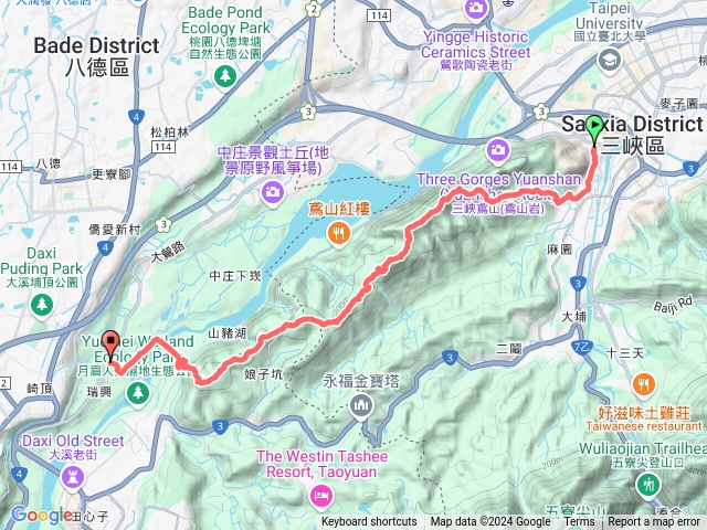 三峽-鳶尾山-鳶山-五十分山-娘子坑山-中庄預覽圖