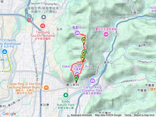 大坑9觀音亭風動石預覽圖