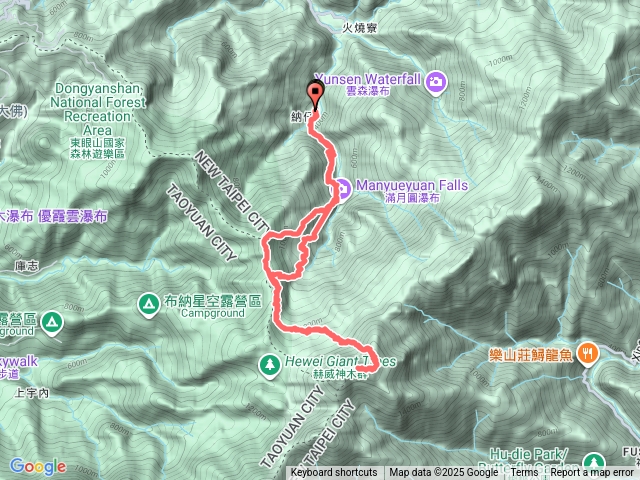 北插天山拉卡山