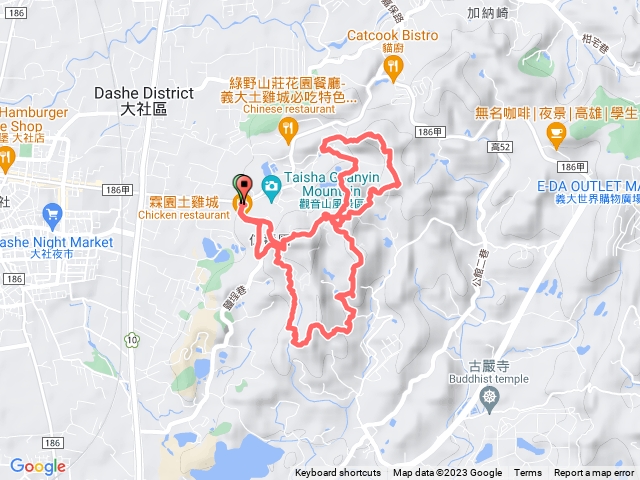 20231224大社觀音山群峰