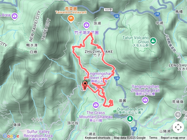 猴崁水圳古道-竹子湖北峰-湖山秘徑