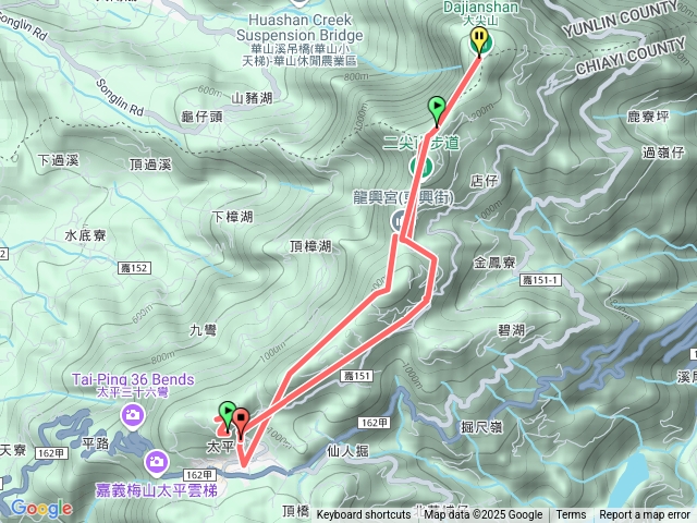 雲嘉五連峰預覽圖