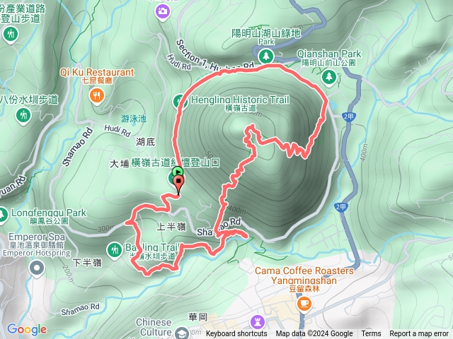 橫嶺古道紗帽山半嶺水圳步道20241202預覽圖