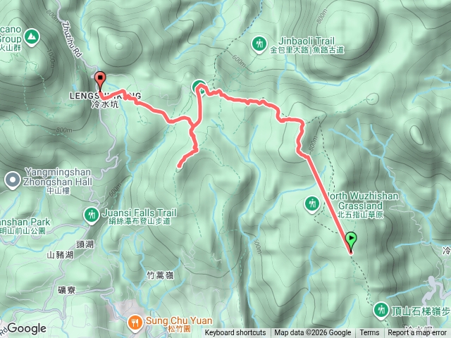 台北縱走第二段第二次爬山