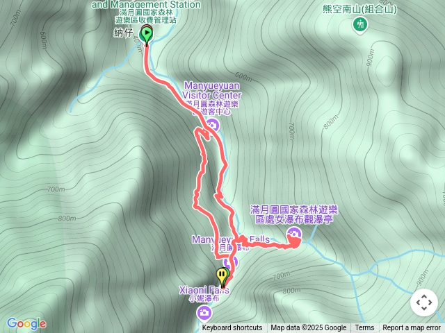 滿月圓+處女瀑布