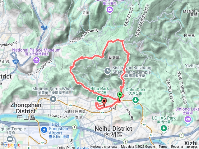 2025/1/12雙心縱走