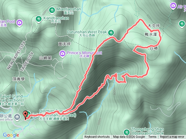 大屯西南峰大屯谷預覽圖