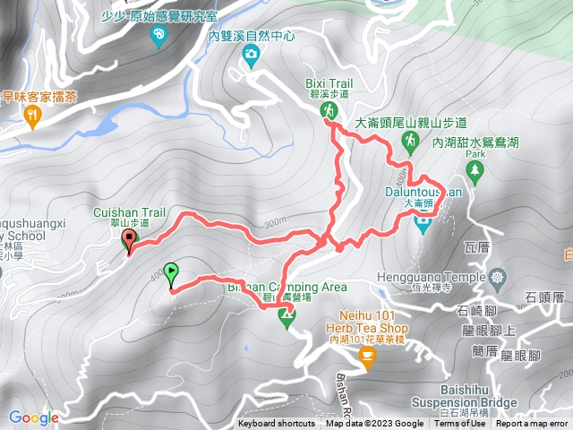 大崙頭尾山健康走